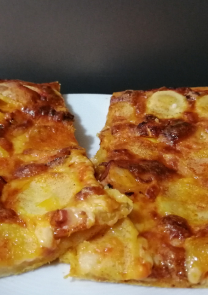 Una foto de Pizza "a la gallega"