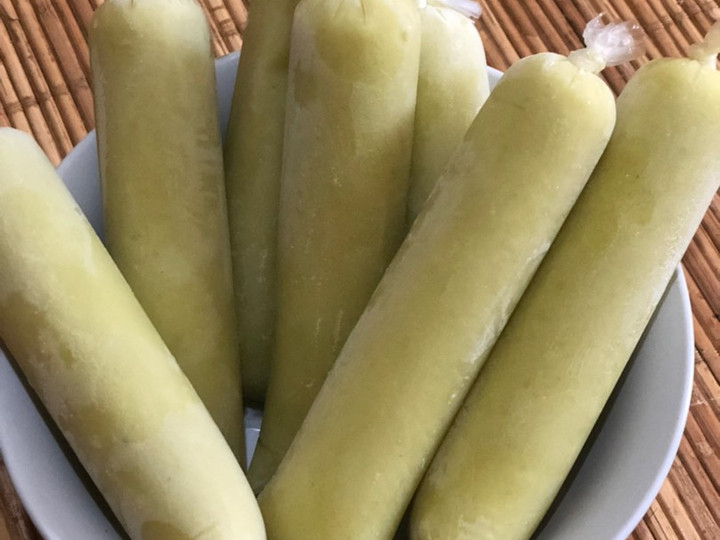 Resep 91. Es lilin alpukat #baveragediary, Bisa Manjain Lidah