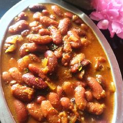 A picture of Rajma Curry.