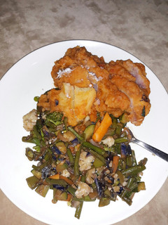 A picture of Stir Fried Vegetables And Curried Arrowroots #KidsrecipeContest.