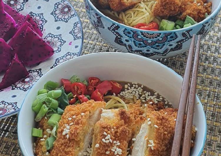  Resep  Chicken Katsu Curry  Udon  Homemade ala Marugame Udon  