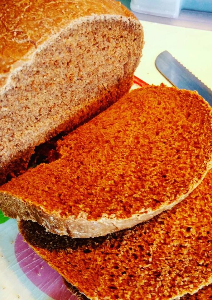 Foto resep Chocolate Bread Loaf (Bread Maker Recipe)