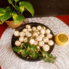 A picture of Instant Goli Idli.