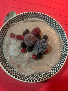 Una foto de Mousse de tofu con chocolate