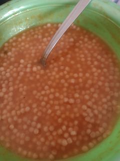 Una foto de SOPA DE MUNICIÓN HECHA CON JITOMATE NATURAL🍅