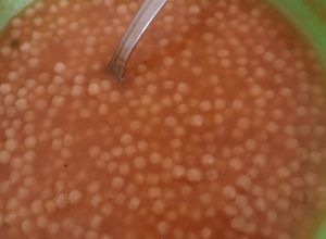 Una foto de SOPA DE MUNICIÓN HECHA CON JITOMATE NATURAL🍅