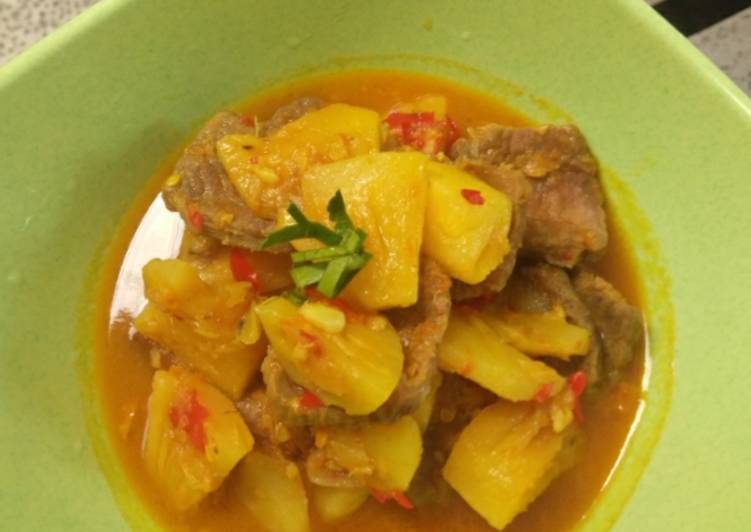 Resep Sayur nanas, Lezat