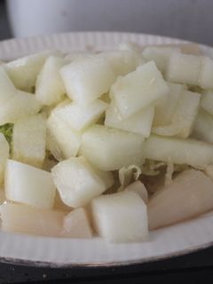 Una foto de Ensalada blanca