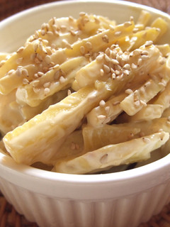 A picture of Quick and Easy 5-Minute Sweet Potato Salad.
