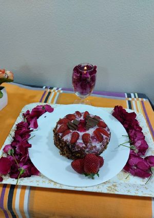 A picture of Strawberry cake.