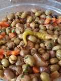 Como aliñar aceitunas partidas o machacadas al estilo marroquí