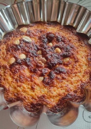 Una foto de Tarta de kiwi y plátano