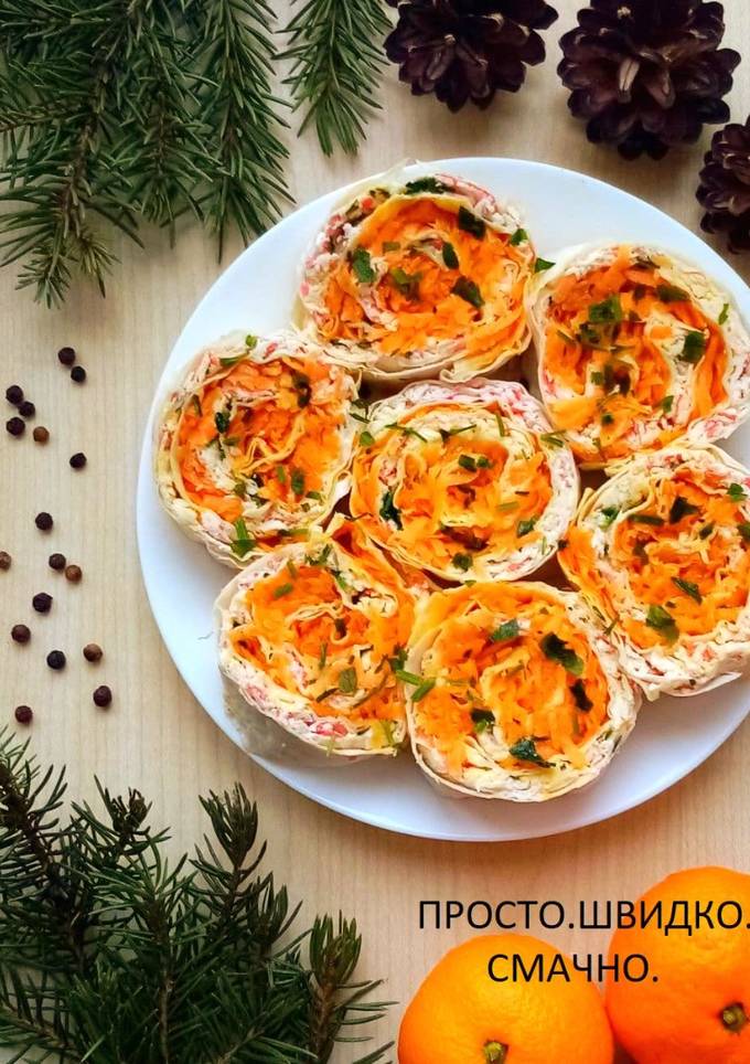Рулет з лаваша