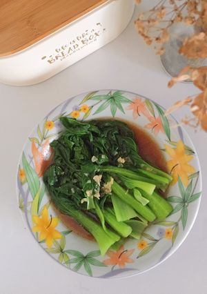 Foto resep Pokchoy Saus Tiram