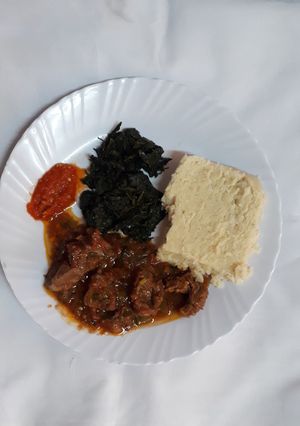 A picture of Fried Meat #authormarathon#.
