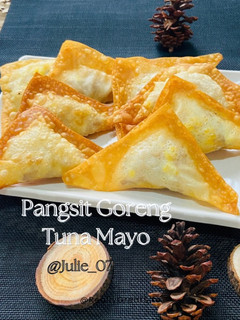 Foto resep 158. PANGSIT Goreng Tuna Mayo