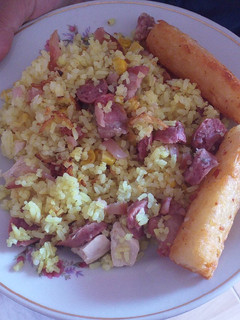 Una foto de Arroz paisa en casa