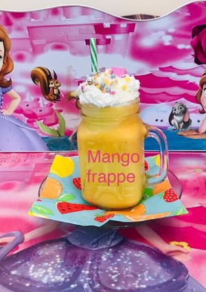 A picture of Mango Julius/frappe 🥤.