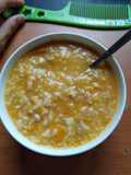 Pumpkin and Ground Pork Rice Porridge