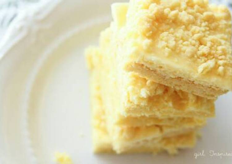 Lemon Cream Cheese Cookie Bars