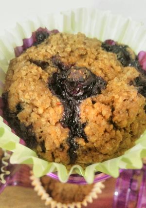 A picture of Easy Blueberry Muffins.