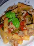 Maccheroni con salsiccia e friggitelli