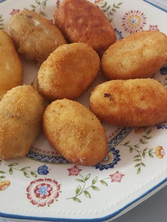 Foto principal de Croquetas de carne de cocido y aptas para celiacos y sin lactosa