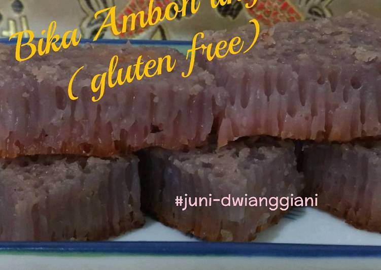 Bika Ambon Ungu (gluten free)