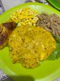Mash labu kentang (menu diet)