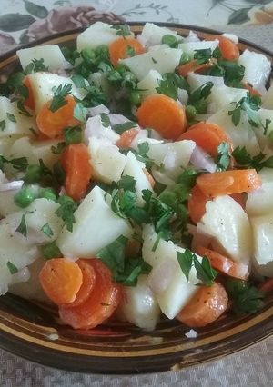 Une photo de Macédoine de Légumes