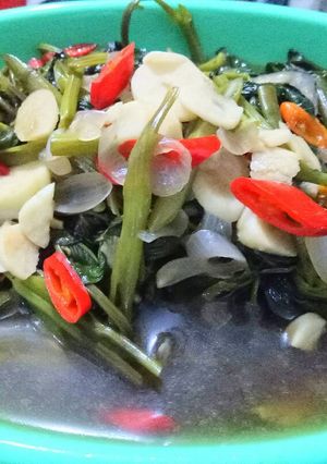 Foto resep 🌷 cah kangkung 🌷