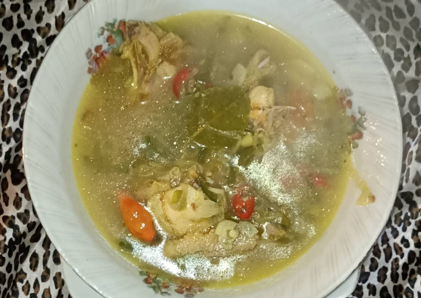 Garangan Asem Ayam Tanpa Santan