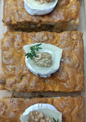 Une photo de 🌱Brownie carotte noix chèvre