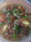 Soto bening daging+ keringan risol