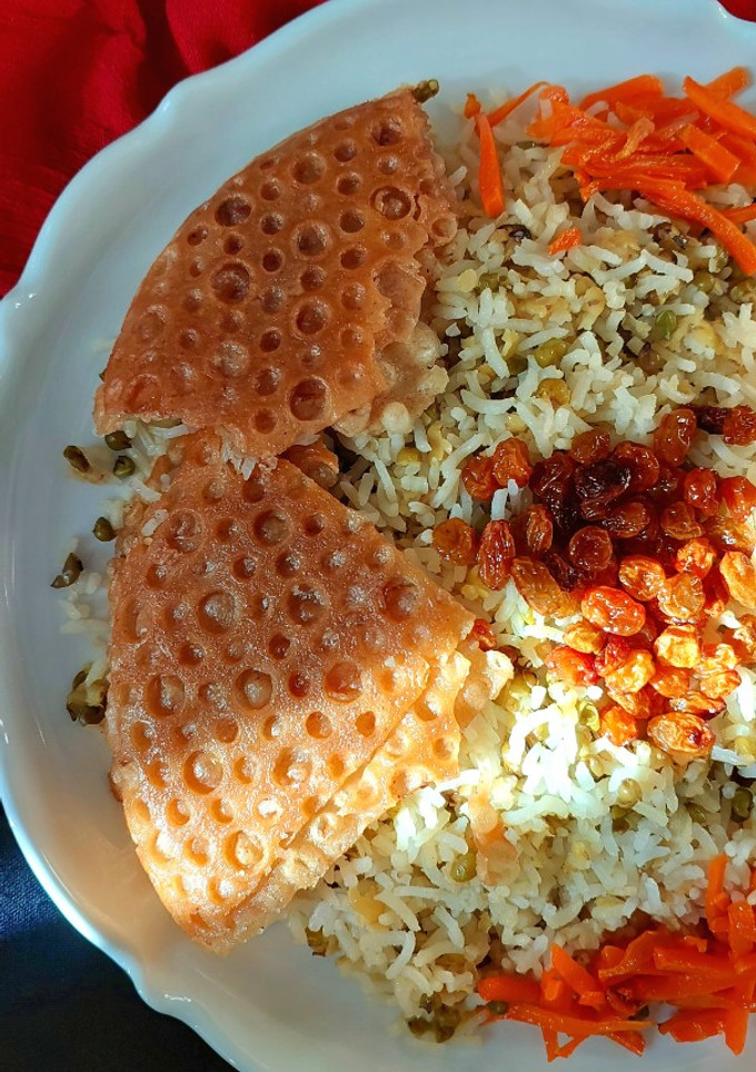 عکسی از دستور 🌸تهدیگ شیرین🌸