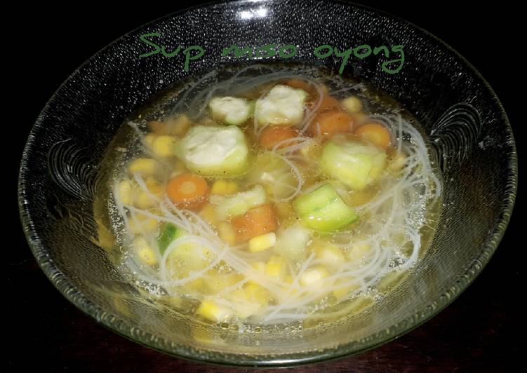 Resep Sup miso oyong yang Sempurna