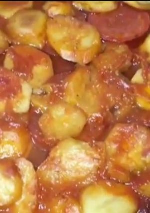 صورة لوصفة صينية كفتة بالبندورة