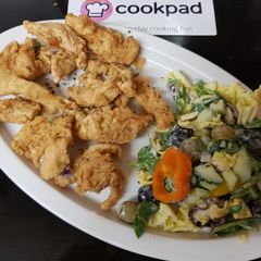 A picture of Paprika and Salt n Pepper Chicken Deep Fried 😀.