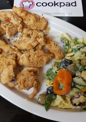 A picture of Paprika and Salt n Pepper Chicken Deep Fried 😀.