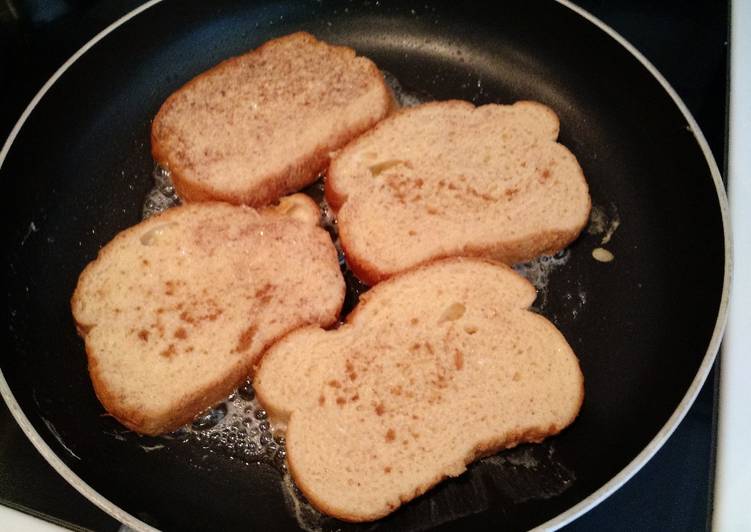 Steps to Prepare Appetizing French Toast