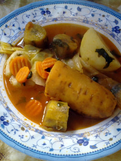 A picture of Haitian Bouillon.