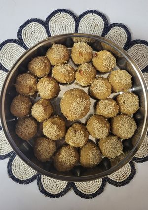 A picture of Churma Laddoo.