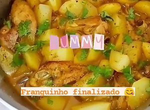 Foto de Frango ao molho com batatas