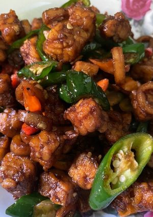 Foto resep Tempe Cumi Asin Kecap Cabe Hejo