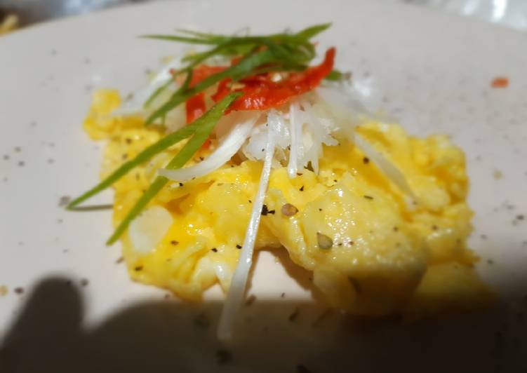 Resep Scrambled egg Anti Gagal