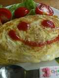 Curry Leftover Omurice