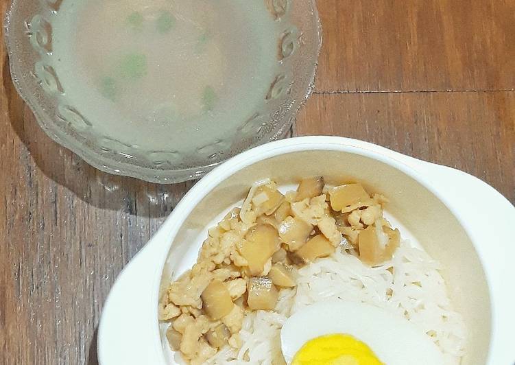 Resep Misua Ayam Shitake yang Menggugah Selera
