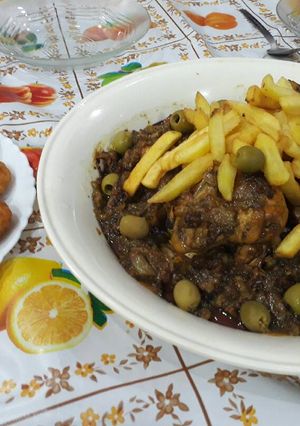 صورة لوصفة اكله مغربية