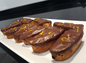 Foto principal de Biscotti de naranja y chocolate negro