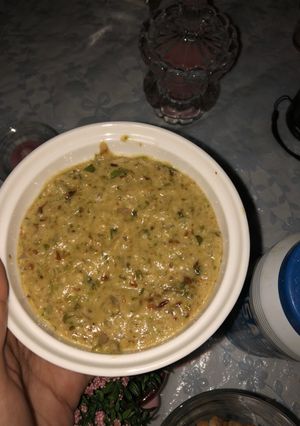 صورة لوصفة فلفل بطحينه